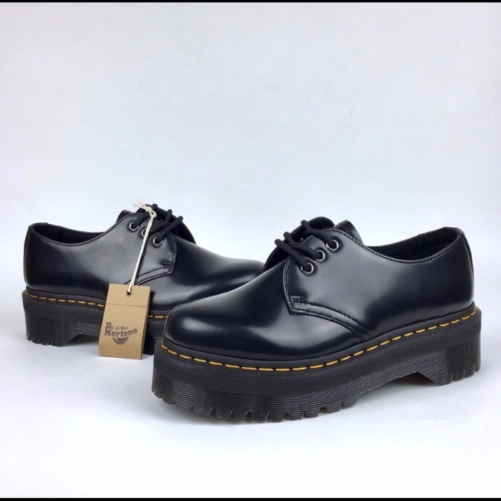 Dr. martens 1461 Quad Platform Leather Oxfords